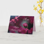 Rosa-Muttertagskarte Karte (Gelbe Blume)