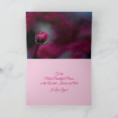 Rosa-Muttertagskarte Karte (Innenseite)