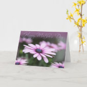 Rosa Muttertagskarte Karte (Gelbe Blume)