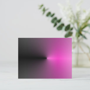 Rosa-n-Schwarz-Punkt Postkarte