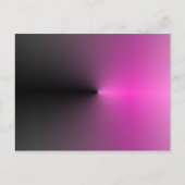 Rosa-n-Schwarz-Punkt Postkarte (Vorderseite)