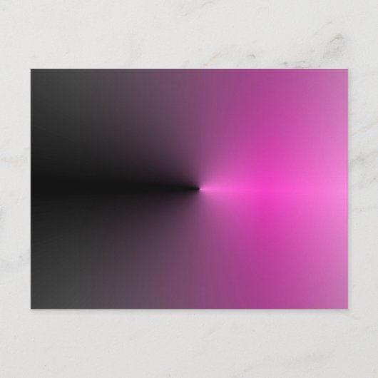 Rosa-n-Schwarz-Punkt Postkarte (Vorderseite)