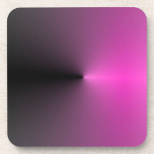 Rosa-n-Schwarzer Punkt Untersetzer