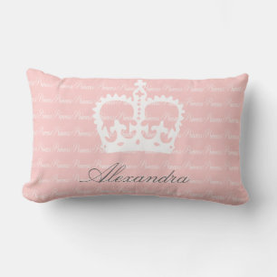 Rosa-n-Weiß-Prinzessin Lendenkissen