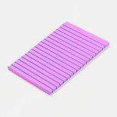 Rosa Nachhinweise Post-it Klebezettel (angewinkelt)