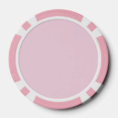 Rosa Nagellack Pokerchips (Rückseite)