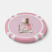 Rosa Nagellack Pokerchips (Einzeln)