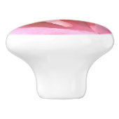 Rosa Nahe Keramikknauf (Seitenansicht)