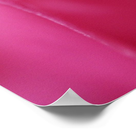 Rosa Nahe Poster (Ecke)