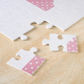 rosa Nähmaschine Puzzle (Seite)