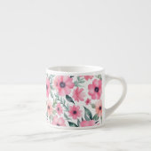 Rosa, nahtlos espressotasse (Rechts)
