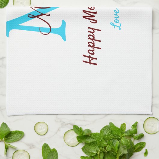 Rosa Name der kleinen Mütter Geschirrtuch (Gefaltet)