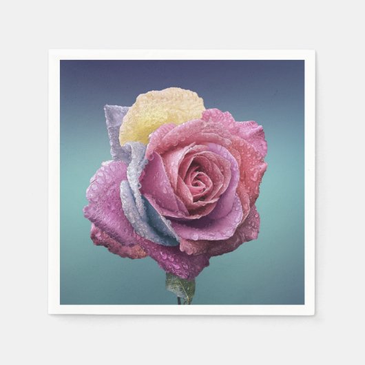 Rosa Napkins Serviette (Vorderseite)