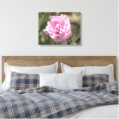 Rosa Narbe Leinwanddruck (Insitu (Schlafzimmer))