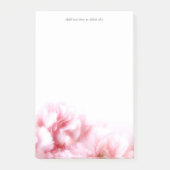 Rosa Narbe Post-it Klebezettel (Vorderseite)