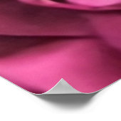 Rosa Narbe Poster (Ecke)