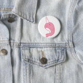 Rosa Narwhal Button (Beispiel)