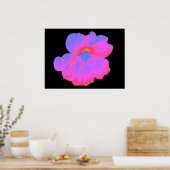 Rosa Nasturtium Print Poster (Küche)