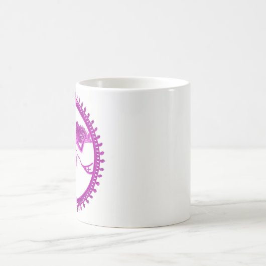 Rosa Nataraja Kaffeetasse (Mittel)