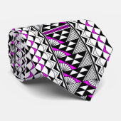 Rosa Native Sun and Rain Krawatte (Gerollt)