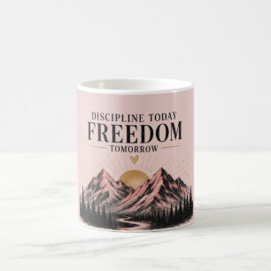 Rosa Natur Motivierend Kaffeetasse