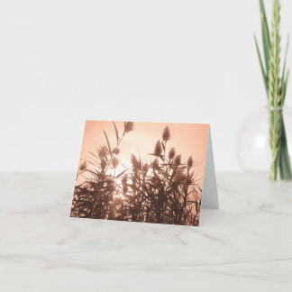 Rosa Natur notecard Karte