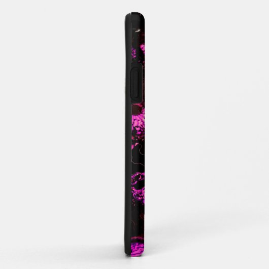 Rosa Nautilus-Fossilien-Muschel Case-Mate iPhone Hülle (Hinten/Rechts)