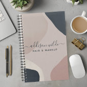 Rosa Navy Blau Moderne Abstrakte Formen neutral Planer