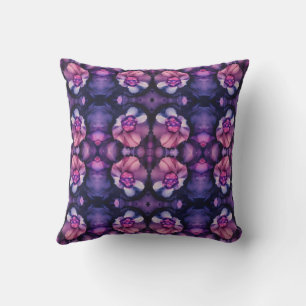 Rosa Navy Kaleidoskop Kissen