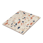 Rosa Navy Terrazzo-Effekt Fliese (Seite)