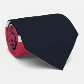 rosa-navy-weiß –dreifarbig rose-navy-white krawatte (Gerollt)