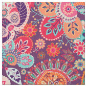 Rosa Nebel Blütenmuster Stoff (Nahaufnahme)