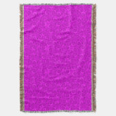 Rosa Nebel Decke (Vorderseite Vertikal)