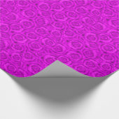 Rosa Nebel Geschenkpapier (Ecke)