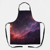 Rosa Nebel Schürze (Vorderseite)