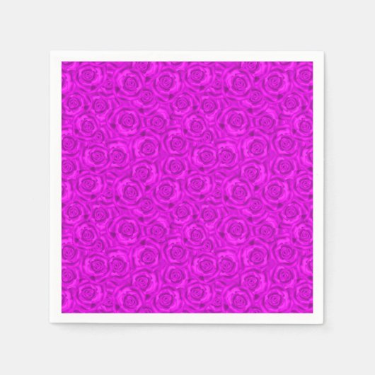 Rosa Nebel Serviette (Vorderseite)