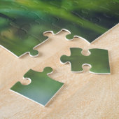 Rosa Nelke mit Gänse Puzzle (Seite)