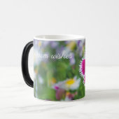 Rosa Nelke mit Gänse Verwandlungstasse (Vorderseite Links)