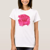 Rosa Nelke T Shirt (Vorderseite)