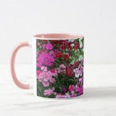 Rosa Nelken Tasse (Links)