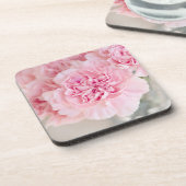 Rosa Nelken Untersetzer (Linke Seite)