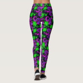 Rosa Neonaale Leggings (Rückseite)