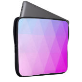 Rosa Neoprenschlacke, 15 Zoll Laptopschutzhülle (Vorne Rechts)