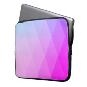 Rosa Neoprenschlacke, 15 Zoll Laptopschutzhülle (Vorderseite Links)