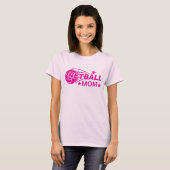 Rosa Netball-Mama T-Shirt (Vorne ganz)
