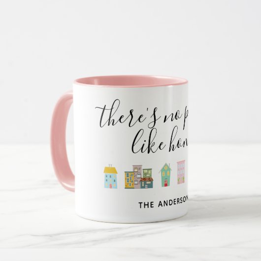 Rosa Neue Hauseigentümerin Tasse (Vorderseite Links)