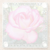 Rosa Nicole [Glass Coaster] Glasuntersetzer (Rückseite)