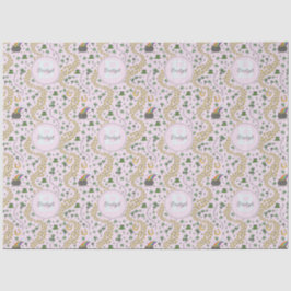 Rosa Niedlich n'Curvy Kleeblatts Giro del Malcanto Seidenpapier