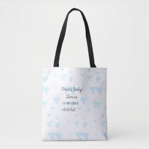 Rosa niedliche Blume Babydusche Aquarell Modernes Tasche