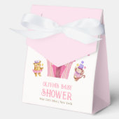 Rosa Niedliche, einzigartige Circus Bear Affe Kind Geschenkschachtel (Vorderseite)